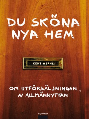cover image of Du sköna nya hem